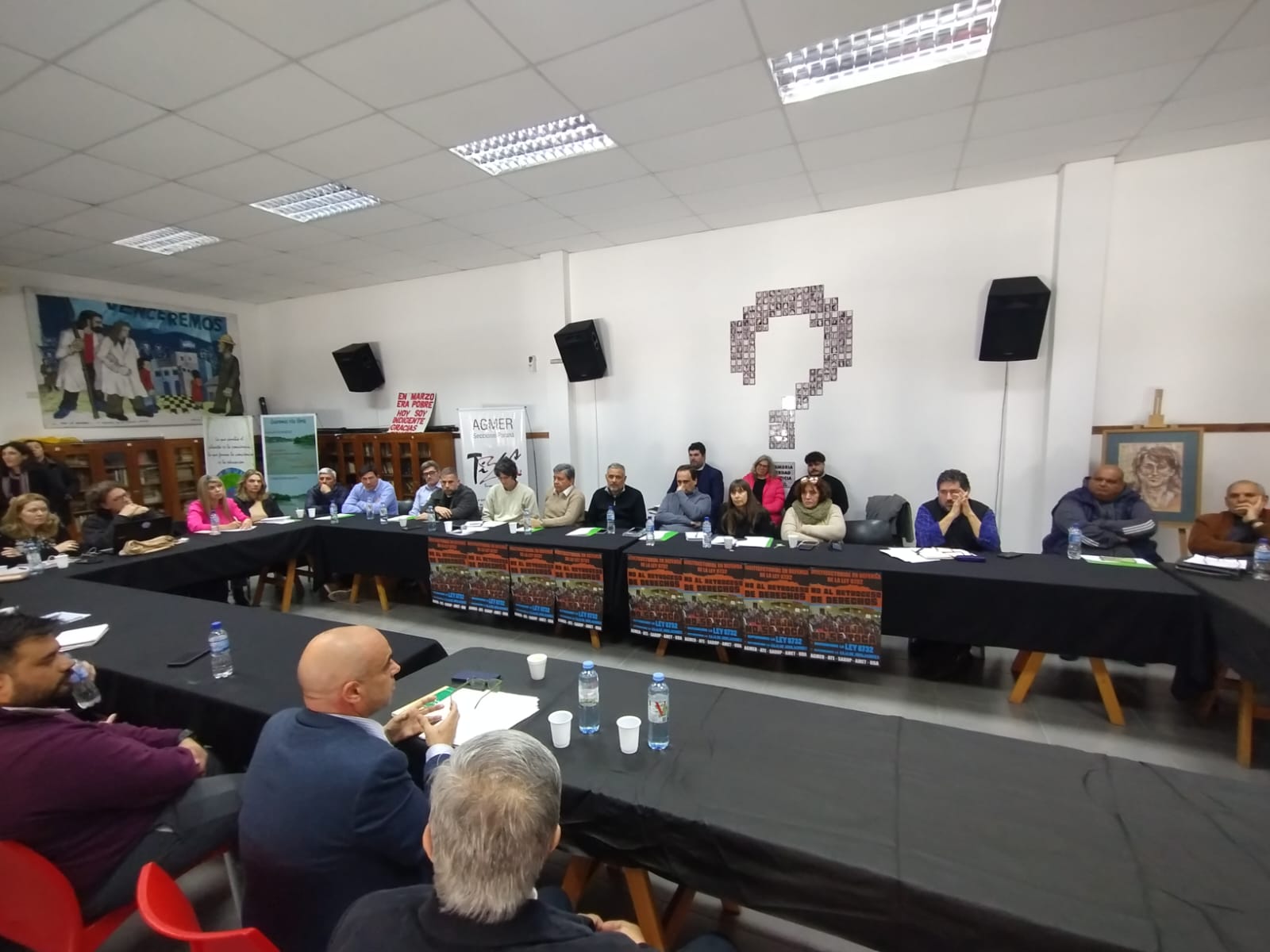 En este momento estás viendo La intersindical expresó a Bagnat y senadores de la oposición provincial su rechazo a la reforma de la Ley de Jubilaciones y Pensiones